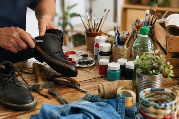 Abren talleres de Reparación de Calzado, Pintura, Manualidades y Reciclado