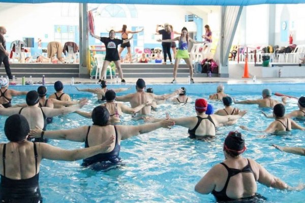 Río Grande realizará una jornada abierta de Aquagym en el Natatorio &ldquo;Eva Perón&rdquo;