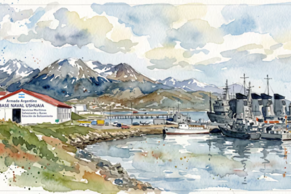 Base Naval Integrada de Ushuaia: el proyecto estratégico que Milei busca acelerar en el Atlántico Sur