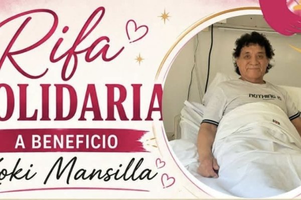 Realizan una rifa solidaria para acompañar a Koki Mansilla durante su internación
