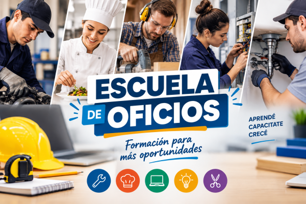 Preparan 13 nuevos cursos de oficios gratuitos y virtuales