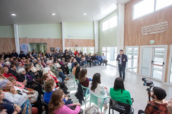 Perez anunció una ordenanza para garantizar la continuidad del Centro &ldquo;Papa Francisco&rdquo;