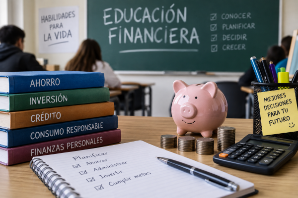 Buscan que la educación financiera sea obligatoria en todas las escuelas secundarias