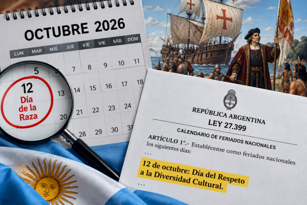 Día de la Raza: el Gobierno recuperó el nombre, pero una ley nacional establece otro